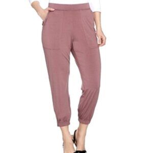 Lisa Rinna Collection Pull On Jogger Cargo Pants Large Petite
